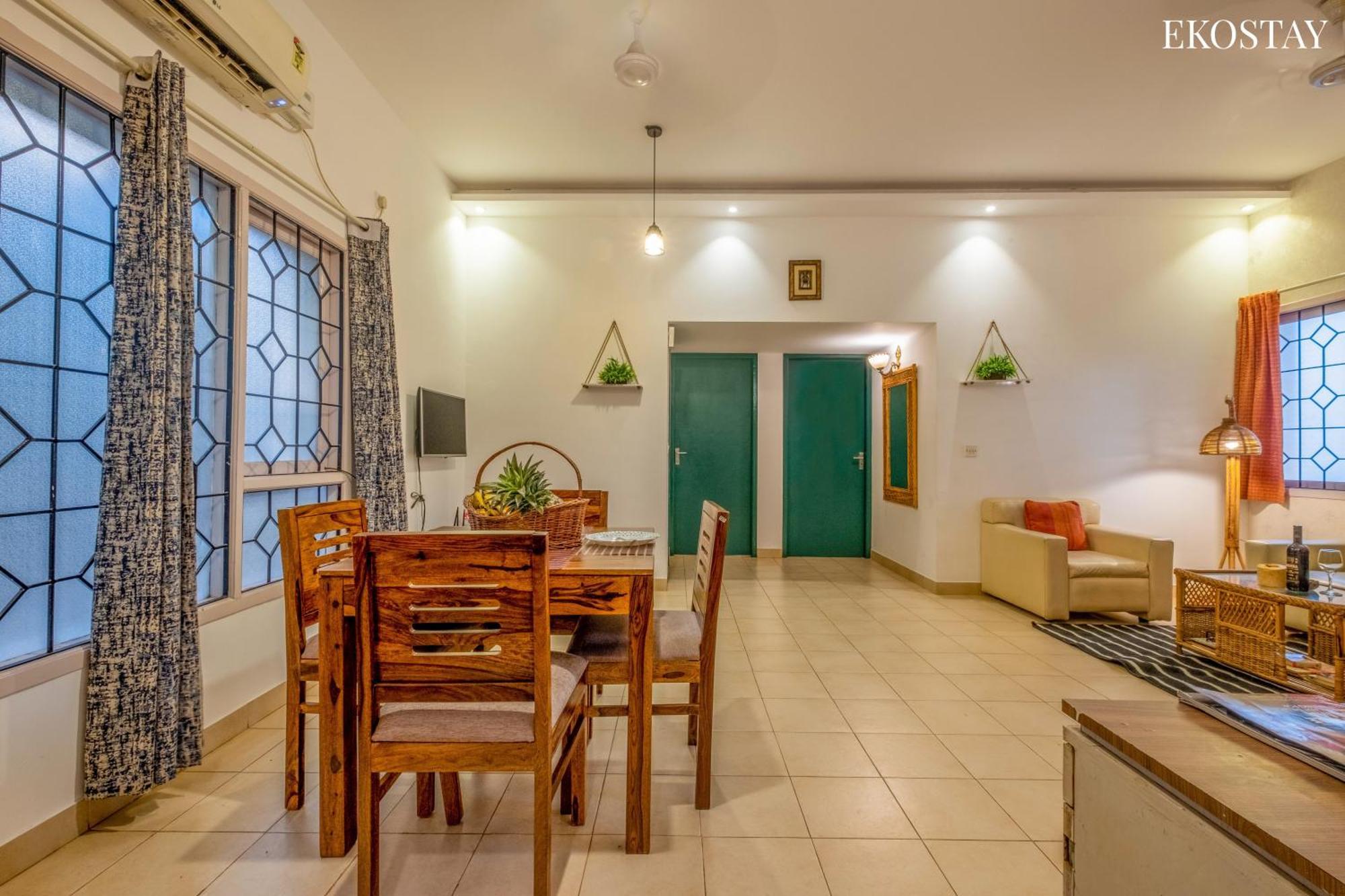 Eko Stay - Green Door Apartment Candolim Eksteriør billede