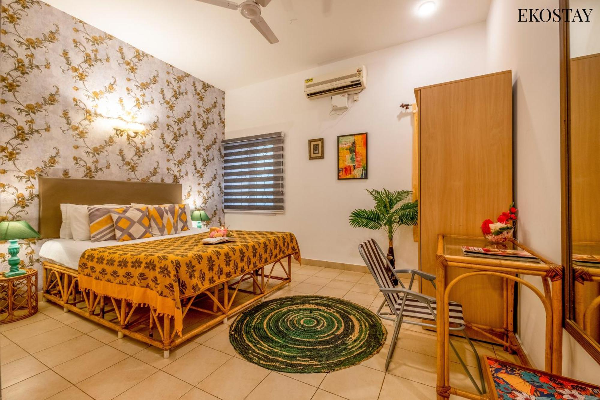 Eko Stay - Green Door Apartment Candolim Eksteriør billede