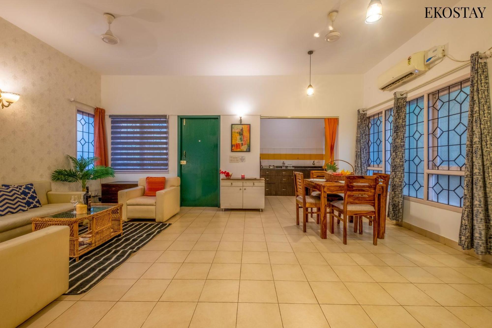 Eko Stay - Green Door Apartment Candolim Eksteriør billede